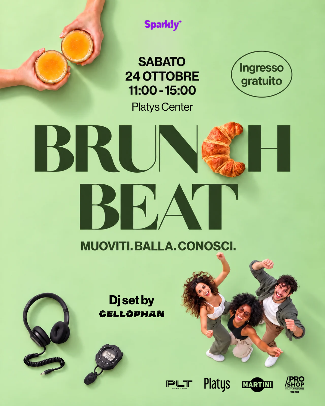 Brunch Beat a Verona | Sabato 24 Ottobre al Platys