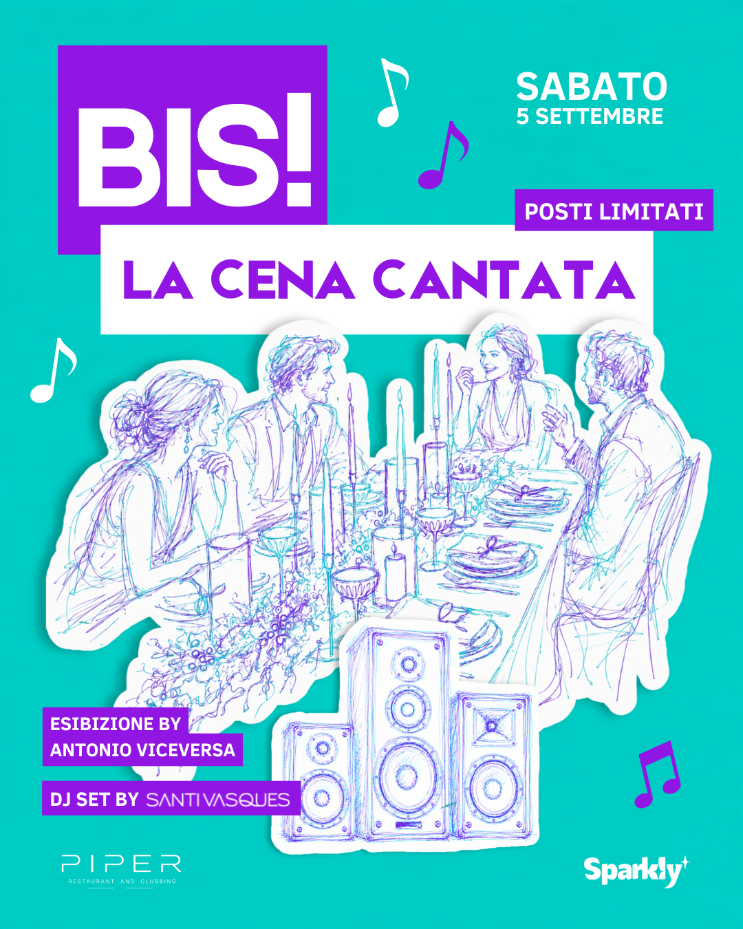 BIS#2! La Cena Cantata a Verona | Terrazza del Piper
