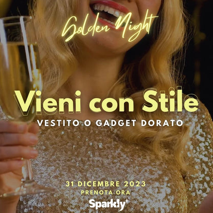 Golden Night Sparkly – Capodanno 2024 a Villa Godi Maliverni (Vicenza)