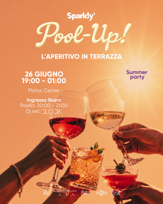 Pool‑Up #3: aperitivo sulla terrazza del Platys Center – Summer Party